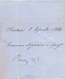 Lombardo Veneto 1864 Sovracoperta Da Venezia Per Padova Con 5 Soldi Aquila Bicipite Dentellato 14 - Lombardo-Veneto