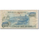 Billet, Argentine, 5000 Pesos, KM:305b, TB - Argentine