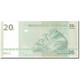 Billet, Congo Democratic Republic, 20 Francs, 2003-06-30, KM:94a, NEUF - Democratic Republic Of The Congo & Zaire