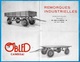 Flyer Prospectus REMORQUES INDUSTRIELLES OBLED Quai Cantimpré 59 CAMBRAI Nord (Multi Usages Dont Agriculture) - Publicidad