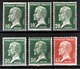 FRANCE 1922/26 - LOT Y.T. N° 170 X 2 / 172 / 174 X 2 / 175 - NEUFS* - Neufs