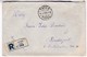 M480 Yugoslavia Lettre Recommandée Registered Letter 1926 TITEL To Budapest - Briefe U. Dokumente