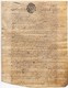 Véritable Parchemin Manuscrit Acte Notarié Notaire 1781 Cachet Généralité D'Orléans 23 S. 4 D.  4 Pages - Manuscrits