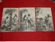 LOT DE 5 CARTES : " ADAM Et EVE  " -  BERGERET Illustrateur - Bergeret