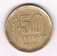 50 CENTAVOS 1970 ARGENTINIE /3488/ - Argentine