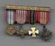Guerre De 40 - Barrette De 4 Médailles En Réduction - France