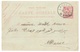 LARACHE Maroc FB04 Carte Postale Entier Mouchon 10c Surcharge 5 CENTIMOS Dest Alkasar Texte En Arabe Ob 21 8 1910 - Lettres & Documents