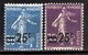 FRANCE 1925/1926 - Y.T. N° 217 ET 218 - NEUFS** - Unused Stamps
