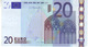 (Billets). 20 Euros 2002 Serie P, R030F3, N° P 39122457967,  Signature 3 Mario Draghi UNC - 20 Euro