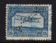 Newfoundland 1930 First Transatlantic Flight 15c Perfin Used Sc 170 SG 186 - 1908-1947