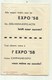 Bechem / Antwerpen -Zeelandia - Reclame Expo ' 58  ( 2 Scans) - Antwerpen