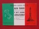 POSTAL TYPE POST CARD QSL RADIOAFICIONADOS RADIO AMATEUR GRUPPO ALFA TANGO ITALIA ITALY GENOVA GENOA FLAG VER FOTOS Y DE - Otros & Sin Clasificación