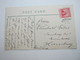 TRINIDAD , Postcard With Stamp Send To Germany 1909, Tram - Trinidad