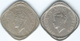 India - George VI - 2 Annas - 1939 (shorter Trefoils In Crown - KM541) & 1940 - KM542 - Inde