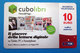 TIM   10.00 € CUBO LIBRI - Schede GSM, Prepagate & Ricariche