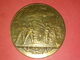 RARE MÉDAILLE BRONZE  UNION RÉGIONALE DES SAPEURS POMPIERS DU SUD OUEST Graveur A.DESAIDE 86.5 Gr. Dia. 59 Mm - Autres & Non Classés