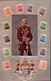 ! Alte Ansichtskarte König Peter I. Serbien, Serbia, Briefmarken, Wappen, Stamps - Königshäuser