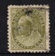 Canada 1900 Queen Victoria 20c Olive-Green Used Sc 84, SG 165 - See Notes - Used Stamps