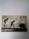 Silhouet Card - Dutch Illustrator Rie Reinderhoff - Fairy Tail Card Elf Animal No1 /19?? - Silhouetkaarten