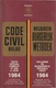 CODE CIVIL BELGE - BELGISCH BURGERLIJK WETBOEK / COLLECTION MARABOUT LEX MARABOE N° ML 2 - 1984 - Droit