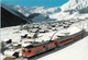 Svizzera Sedrun Treno Tra La Neve - Treni