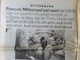 Journal Libération Mardi 9 Janvier 1996 François Mitterrand Est Mort En Homme Libre. Ce Fut L'obsession De Sa Vie ... - 1950 - Nu