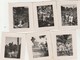 Lot 6 Photos Format 7,5 X 6 Cm -  Militaires Au Village De TAFORI Guinée AOF - Mai 1942 - Guerre, Militaire