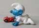 - SCHTROUMPF - Bébé Schtroumpf Voiture - Peyo 1984 - Schleich - - Schtroumpfs