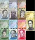 Venezuela Lot De 7 Billets 500-100 000 Bolivares Set 2007-2017 Animaux UNC - Venezuela