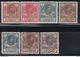 1911  EDIFIL Nº 72, 73, 74, 76, 78, 79, 81, /*/  Tipo I - Guinea Espagnole