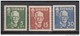 1938  YVERT  Nº  254 / 256   /  * / - Unused Stamps