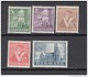 1936   YVERT   Nº  241  / 245   / * */ - Unused Stamps