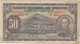 Bolivia 50 Bolivianos 20-7-1928 Pk 132 3 Firmas Ascarrunz, Prudencio Y Antezana Paz Ref 3167-2 - Bolivia