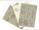 4 DOCUMENTS SUISSE AVIATION FELDPOST MILITARPOST PIGEON VOYAGEUR COLOMBOPHILIE BRIEFTAUBENZUG /FREE SHIP. R - Marcophilie