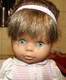 ANCIENNE POUPEE PLASTIQUE JASMAR HABILLEE YEUX DORMEURS BE 45 CM ENVIRON - Dolls