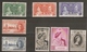 ASCENSION 1937 - 1953 COMMEMORATIVE SETS INCLUDING 1948 SILVER WEDDING MOUNTED MINT Cat £54+ - Ascension (Ile De L')