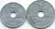 Romania - 1921 - Ferdinand I - 25 & 50 Bani (KMs 44 & 45) - Roumanie