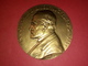 MÉDAILLE BRONZE 1910 HENRI GERMAIN FONDATEUR Du CREDIT LYONNAIS Graveur CH. PILLET  260 Gr. Dia. 81 Mm - Professionals/Firms