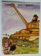 CPSM Militaria Illustrateur Robert Lassalvy Le Blindé L'amour Aux Armées Conducteur De Char Pin Up - Humour