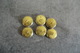 Lot De 6 Boutons De La Poste Marqué D  M R PARIS 23 M - Année 70 - Buttons