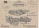 Buvard Imprimerie REUCHET-OUGIER 70 Fougerolles / Typographie, Lithographie, Gravure, Cartes Postales - I