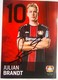 Julian  Brandt  Bayern 04 - Autographes