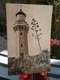 Cpsm SETE Le Phare Saint-Louis. Belle Carte Glacée 1931 - Sete (Cette)