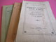 3 Fascicules/ Distribution Solennelle Des Prix/Lycée BUFFON/ORANGE Proviseur/Coueslant/CAHORS/ 1935-36-37         CAH190 - Diplômes & Bulletins Scolaires