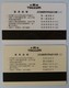 CHINA - Beijing - Magnetic Teccom -  All Card Issued By Post Office Railway Station - 1995 - BJ19 & 20 - Set Of 2 - Used - Chine