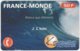 FRANCE C-458 Prepaid Kosmos - Landscape, Coast, Wave - Used - Nachladekarten (Refill)