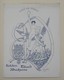 Ex-libris Illustré Français XXème - EDMOND DUCHESNE - Femme Nue, Vieillard... - Ex-Libris