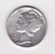 United States, 10c Mercury Dime, 1945, Philadelphia - 1916-1945: Mercury (Mercure)