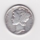 United States, 10c Mercury Dime, 1945, Philadelphia - 1916-1945: Mercury