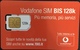 Paco \ ITALIA \ Vodafone \ IT-VOD-GSM-BIS ? \ Vodafone SIM BIS 128K - Scopri Le Novità... (190.it) - GSM-Kaarten, Aanvulling & Voorafbetaald